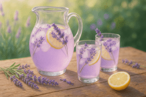 Jak zrobić lemoniadę lawendową w domu