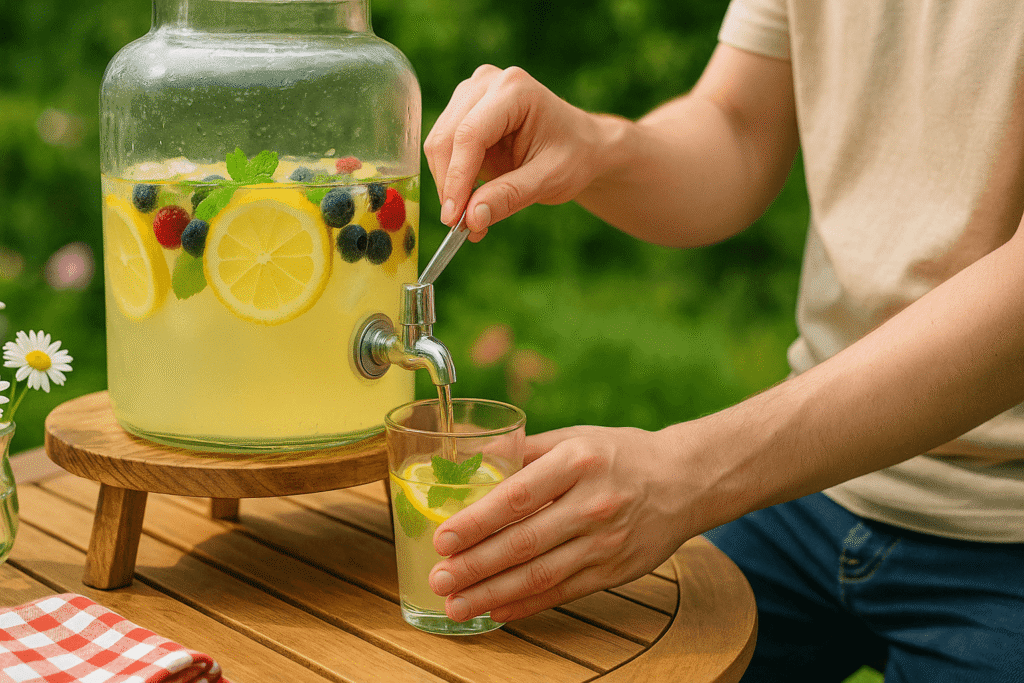 Przepis na domową lemoniadę